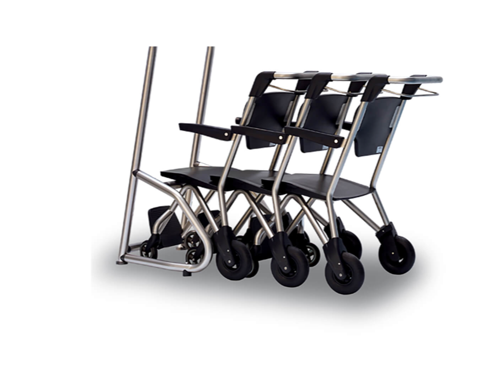 Транспортний візок пацієнта, що заощаджує простір SW 14 (нерж.)