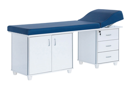 [EXC 01] Оглядова кушетка з ящиками та шафою EXC 01