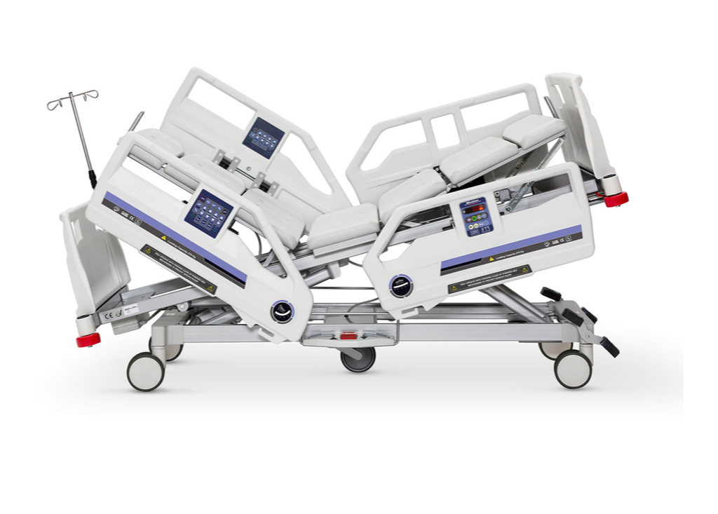 Електричне ліжко для інтенсивної терапіїї CURA 4040 (4 мотори)